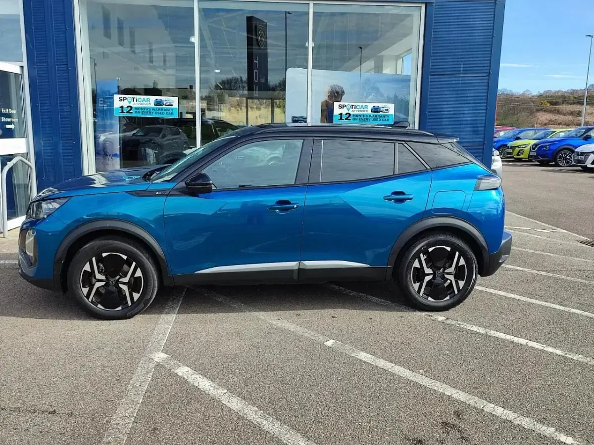 Used Peugeot e-2008 GTi 100 kW (136 HP) 2025 Blue SUV