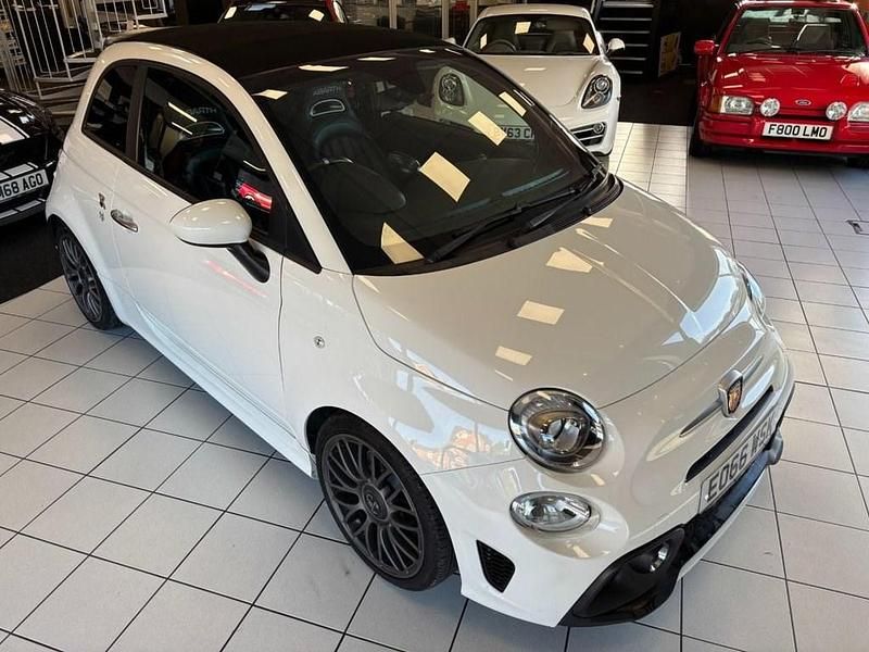 Used Abarth 595 Turismo 165 HP (121 kW) 2016 White Hatchback