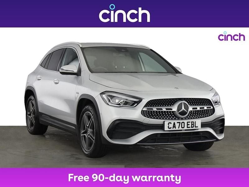 Silver Used 2020 Mercedes GLA250 Exclusive SUV | £21,349 (Fair price) - Image 1/3