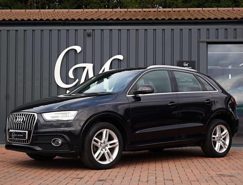 Black Used 2013 Audi Q3 S-Line SUV | £5,890 (Fair price) - Image 1/4