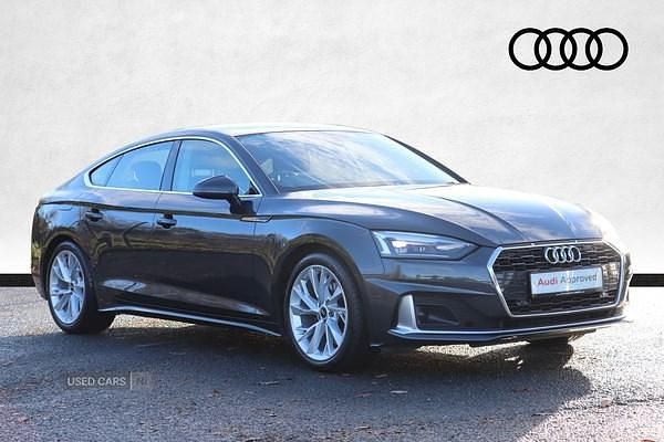 Grey Used 2022 Audi A5 Sport Hatchback | £22,490 (Good price) - Image 1/4