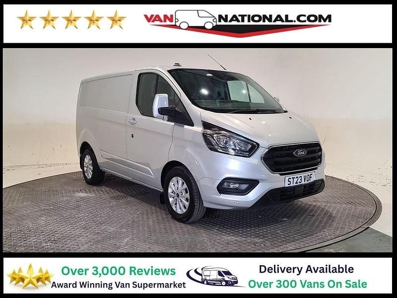 Silver Used 2023 Ford Transit Custom Limited Van | £19,690 (Super price) - Image 1/3