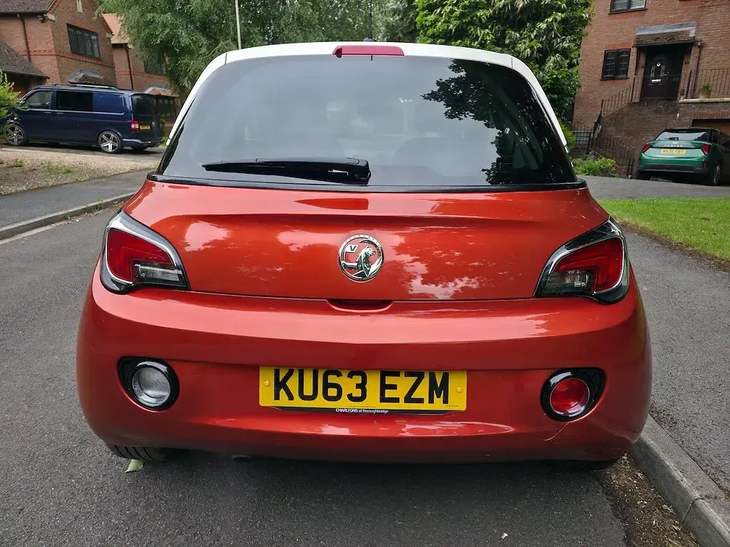 Used Vauxhall Adam Jam 87 HP (63 kW) 2013 Orange Hatchback