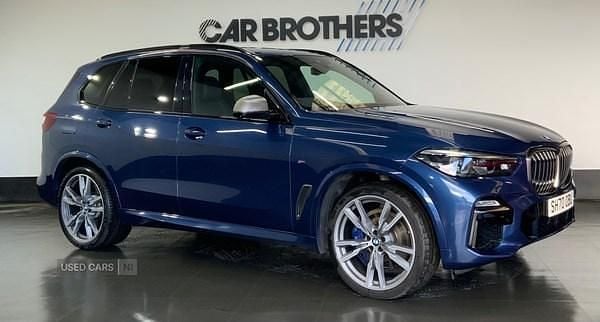 Blue Used 2020 BMW X5 Sport Line SUV | £41,995 (Good price) - Image 1/4