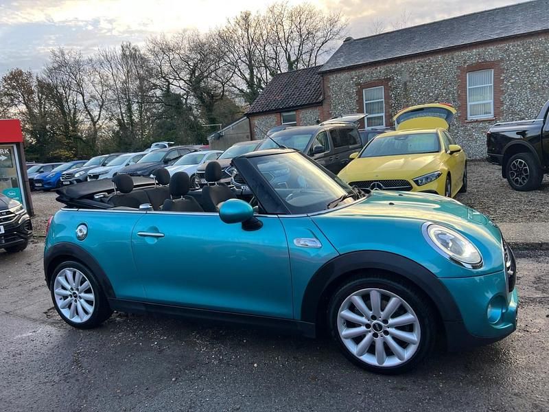 Used Mini Cooper S Cabriolet 2017 Turquoise Cabriolet