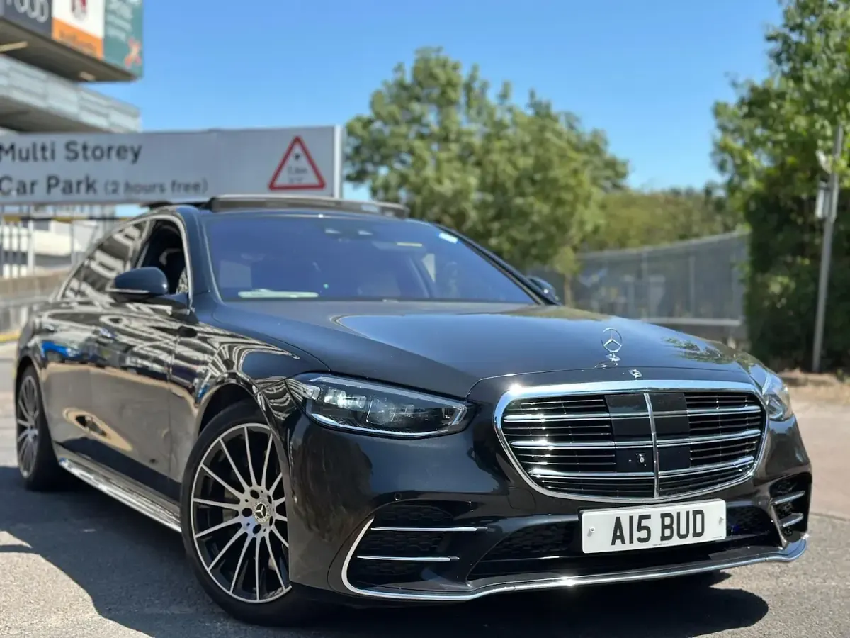 Used Mercedes S500L AMG Line Premium 2021 Black Sedan