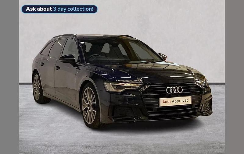 Blue Used 2021 Audi A6 Black Edition Estate | £30,317 (A bit pricey) - Image 1/4