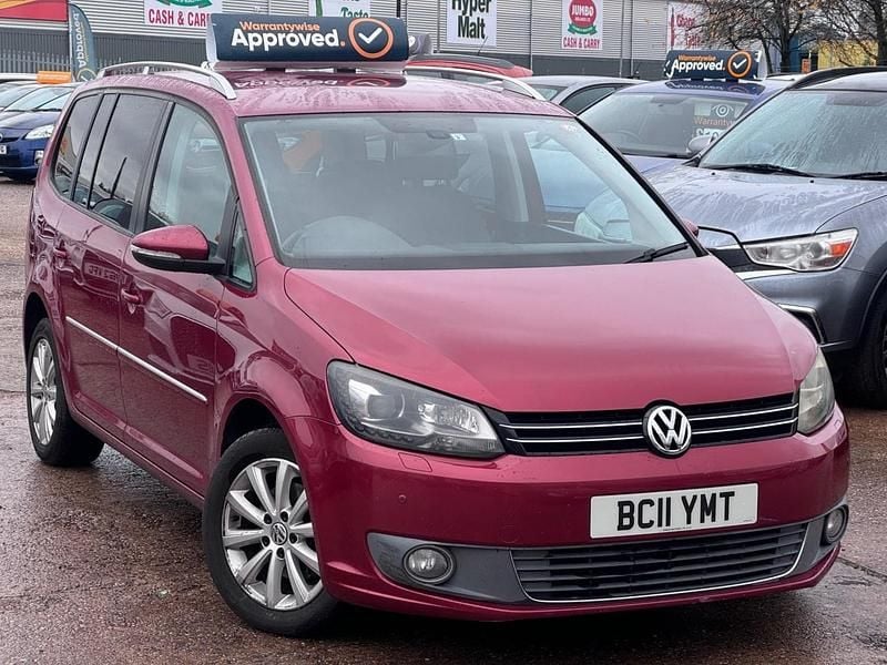 Maroon Used 2022 VW Touran Match MPV | £4,975 (Super price) - Image 1/3