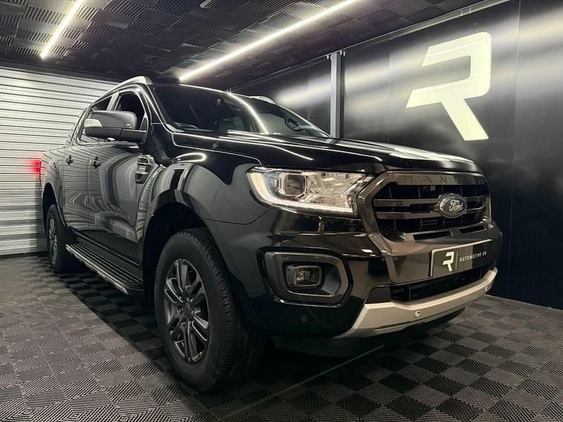 Black Used 2023 Ford Ranger Wildtrack Pickup | £22,495 (Good price) - Image 1/4