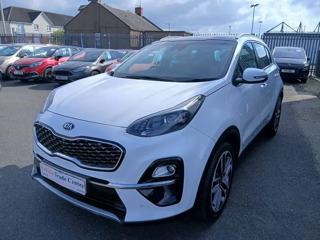 Used Kia Sportage 134 HP (98 kW) 2018 White SUV