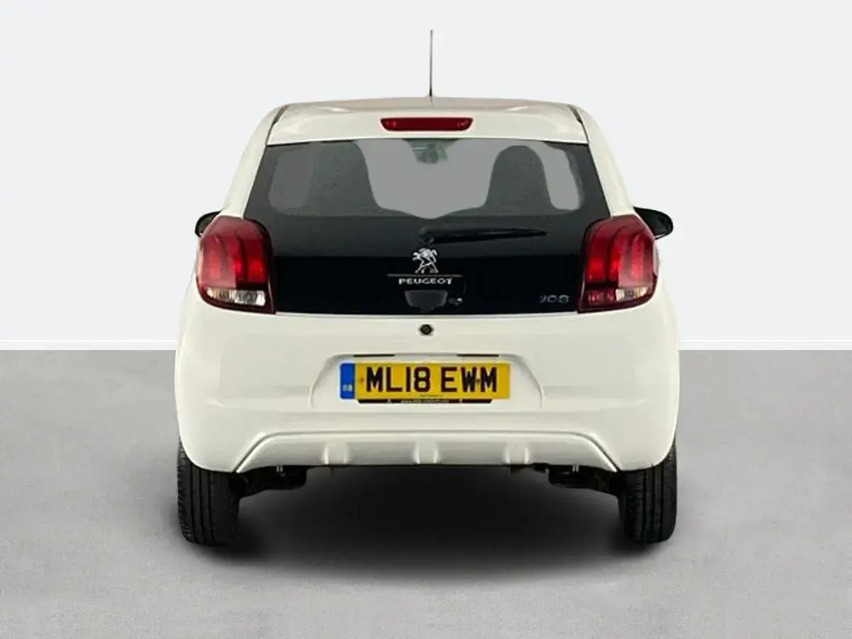 Used Peugeot 108 Active 2018 White Hatchback