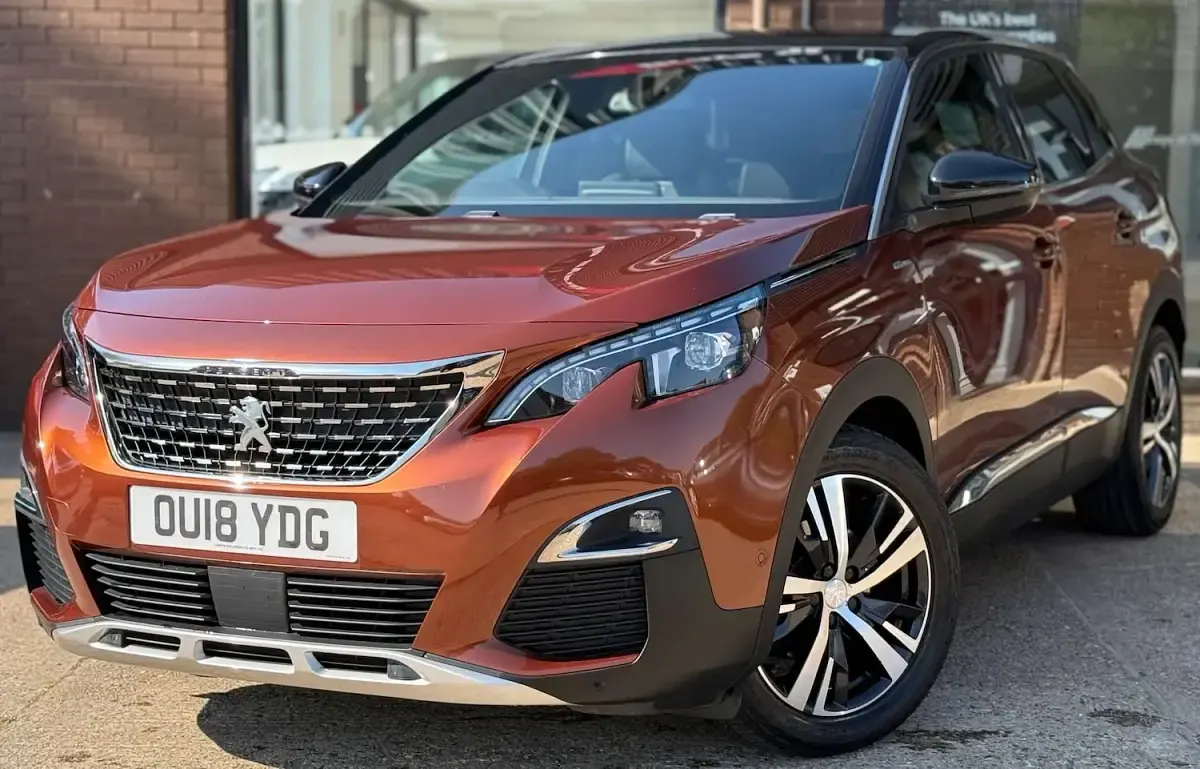 Used Peugeot 3008 GT-line 130 HP (95 kW) 2018 Bronze SUV