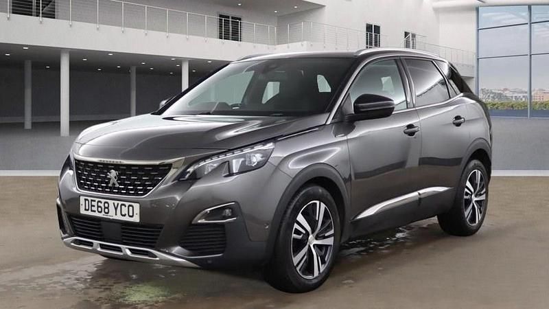 Used Peugeot 3008 GT-line 2018 Grey SUV