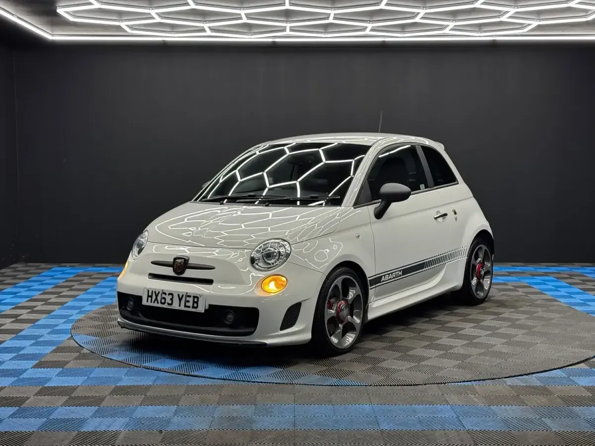 Used Abarth 595 Competizione 160 HP (117 kW) 2013 White Hatchback