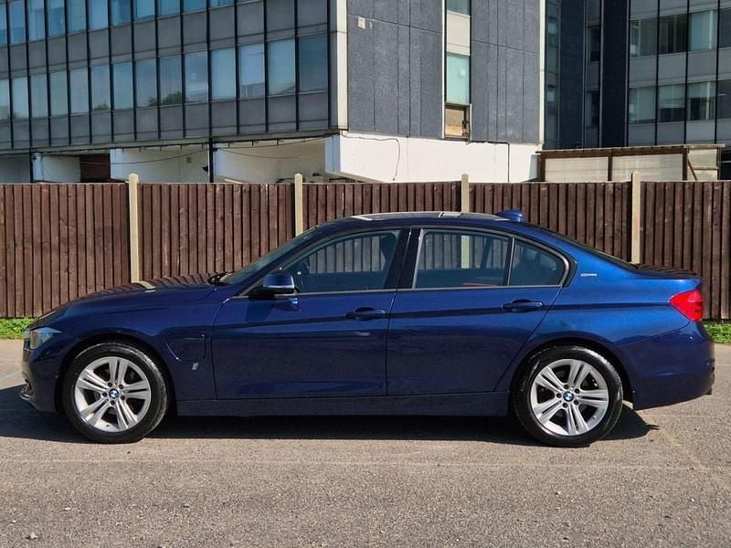 Used BMW 330e Sport Line 2017 Blue Sedan