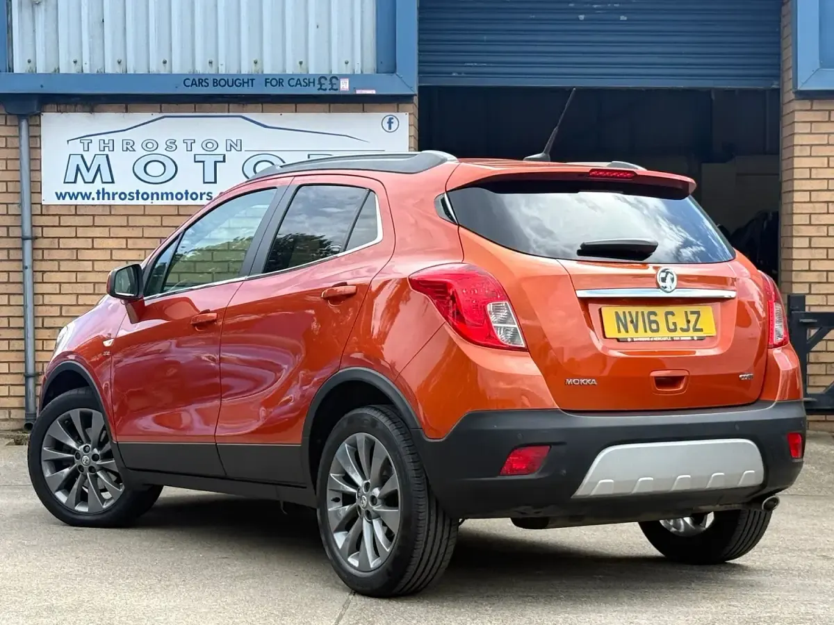 Used Vauxhall Mokka 136 HP (100 kW) 2016 Orange SUV