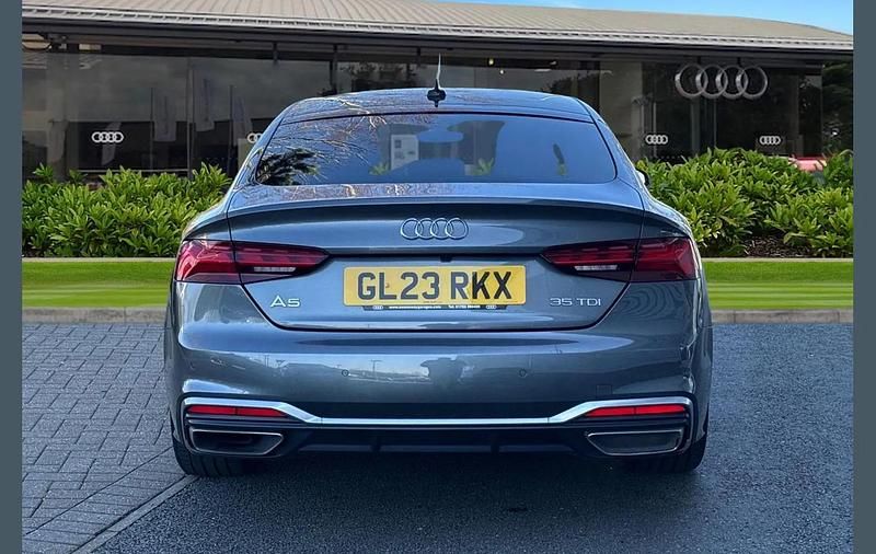 Used Audi A5 Sportback S-Line 161 HP (118 kW) 2023 Grey Hatchback