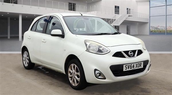 White Used 2014 Nissan Micra Acenta Hatchback | £4,490 (Fair price) - Image 1/1