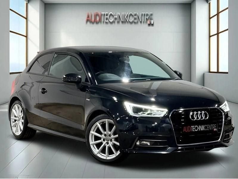 Used Audi A1 S-Line 125 HP (91 kW) 2015 Mythos black metallic Hatchback