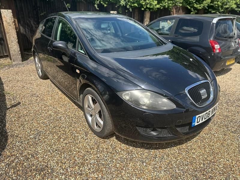 Used Seat Leon Stylance 102 HP (75 kW) 2008 Black Hatchback