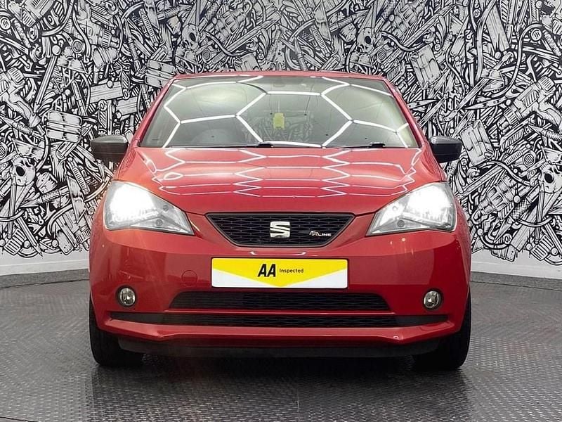 Used Seat Mii FR-Line 75 HP (55 kW) 2017 Red Hatchback