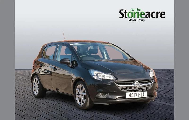 Used Vauxhall Corsa 73 HP (53 kW) 2017 Black Hatchback
