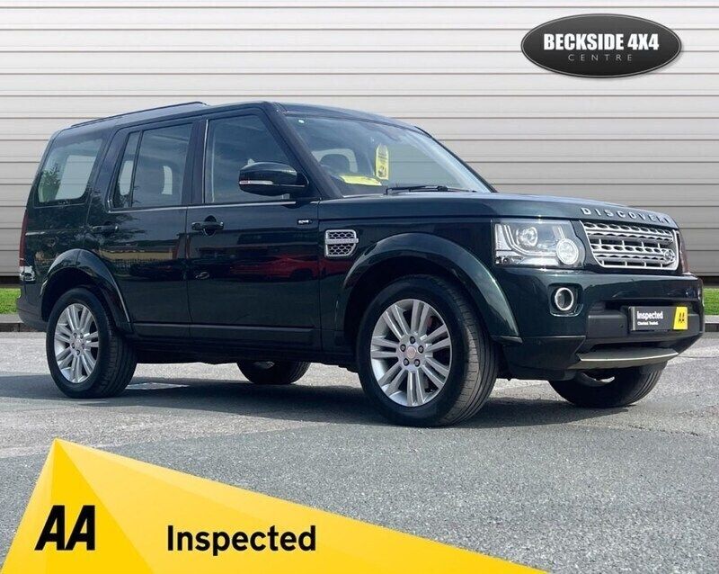 Green Used 2014 Land Rover Discovery 4 HSE SUV | £14,950 (Fair price) - Image 1/3