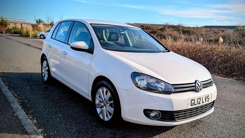 Used VW Golf VII Match 122 HP (89 kW) 2012 White Hatchback