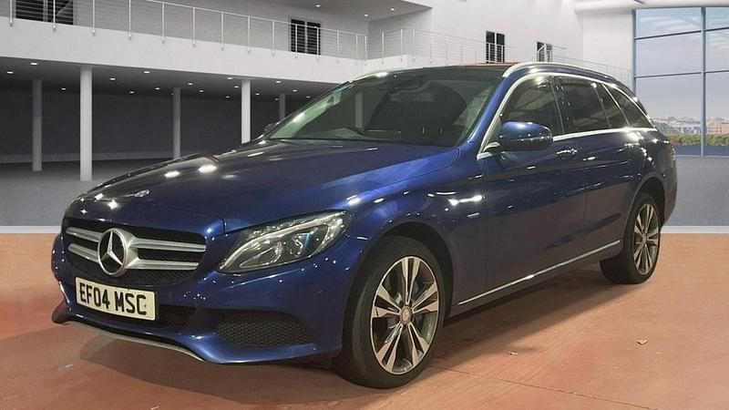 Used Mercedes C350e Premium Plus 2016 Blue Estate