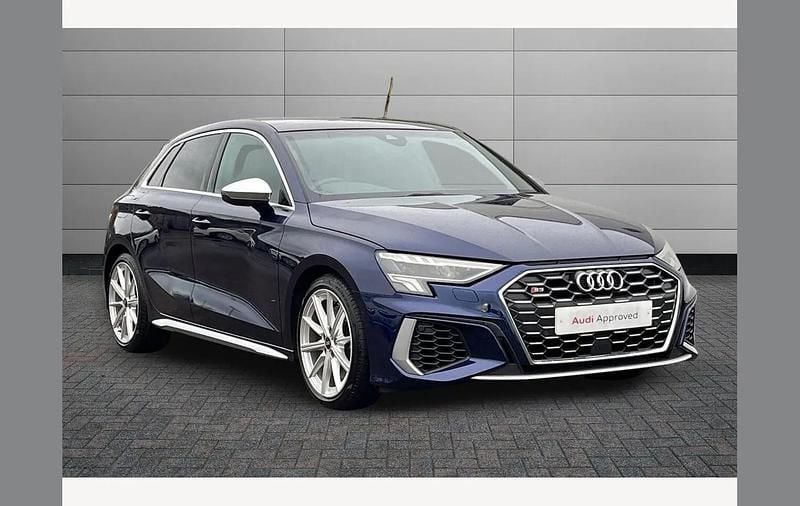 Blue Used 2020 Audi S3 Sportback Comfort Hatchback | £28,850 (A bit pricey) - Image 1/4