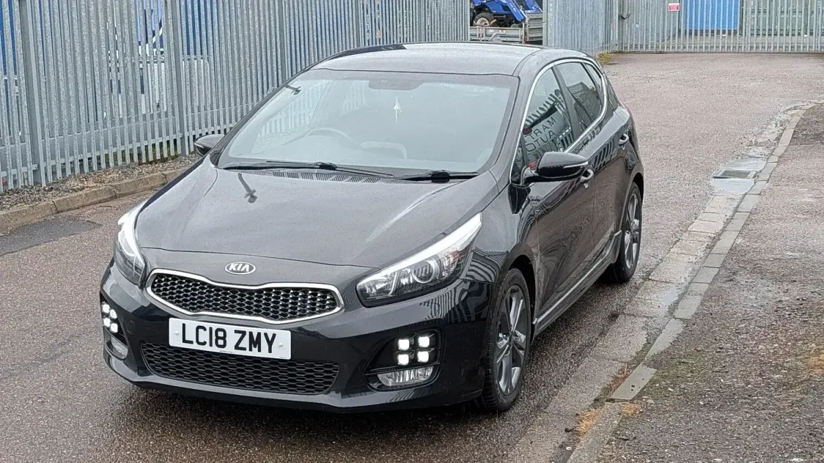 Used Kia Ceed GT-Line 134 HP (98 kW) 2018 Black Hatchback
