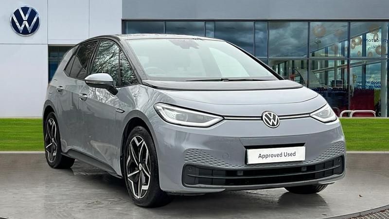 Used VW ID.3 Pro 150 kW (204 HP) 2021 Moonstone grey black Hatchback