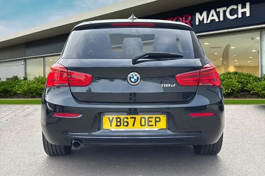 Used BMW 116 Sport Line 2018 Black Hatchback