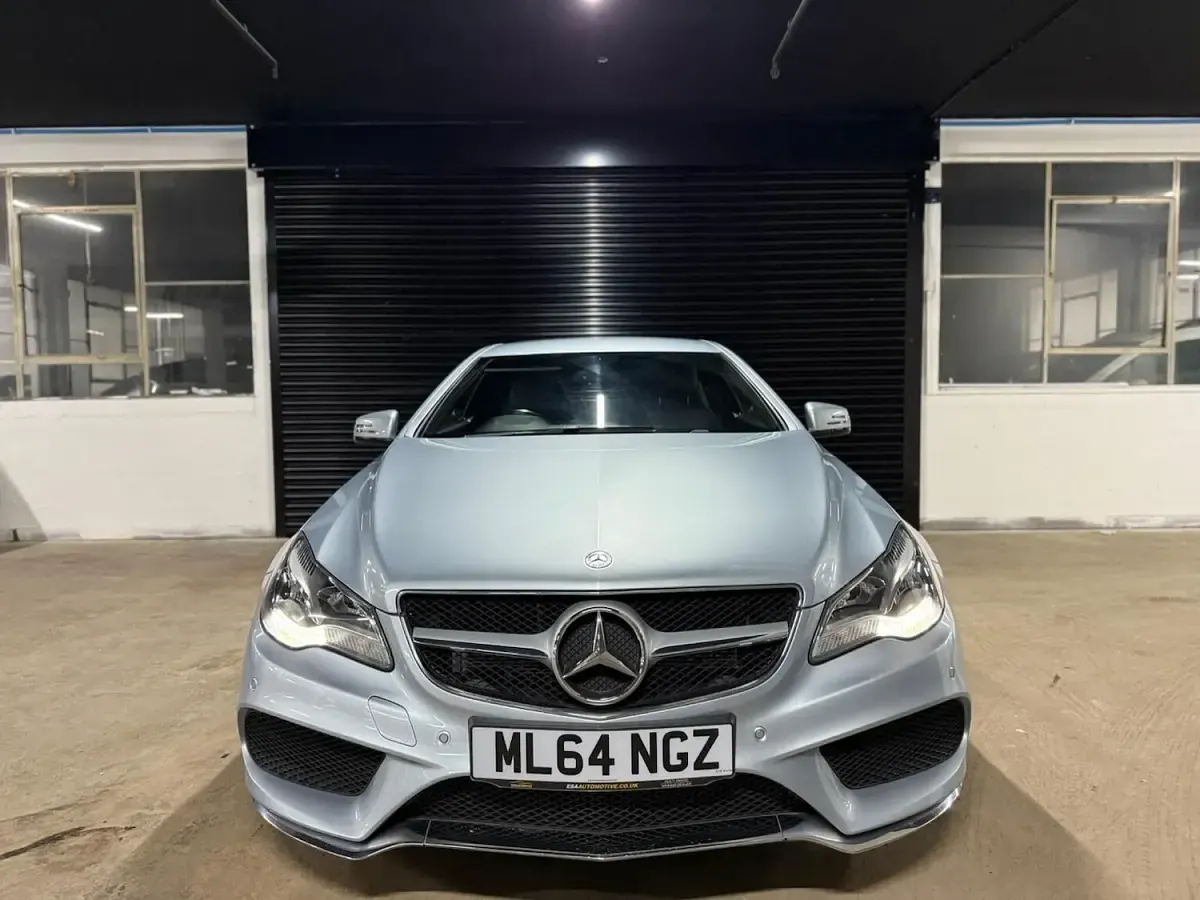 Used Mercedes E250 AMG 204 HP (150 kW) 2014 Silver Coupe