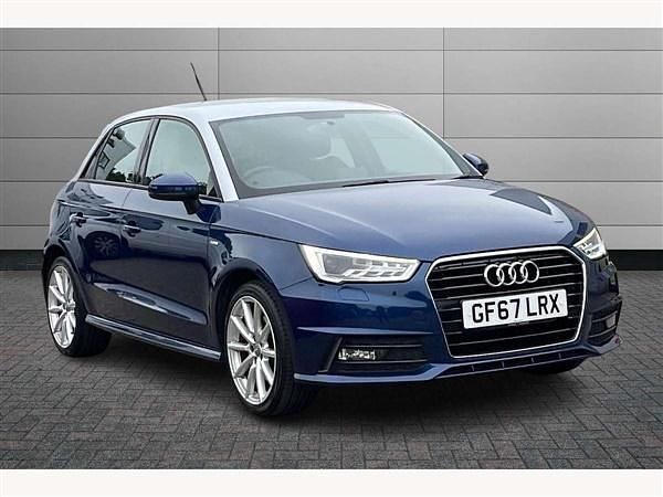Blue Used 2017 Audi A1 S-Line Hatchback | £10,650 (Fair price) - Image 1/2