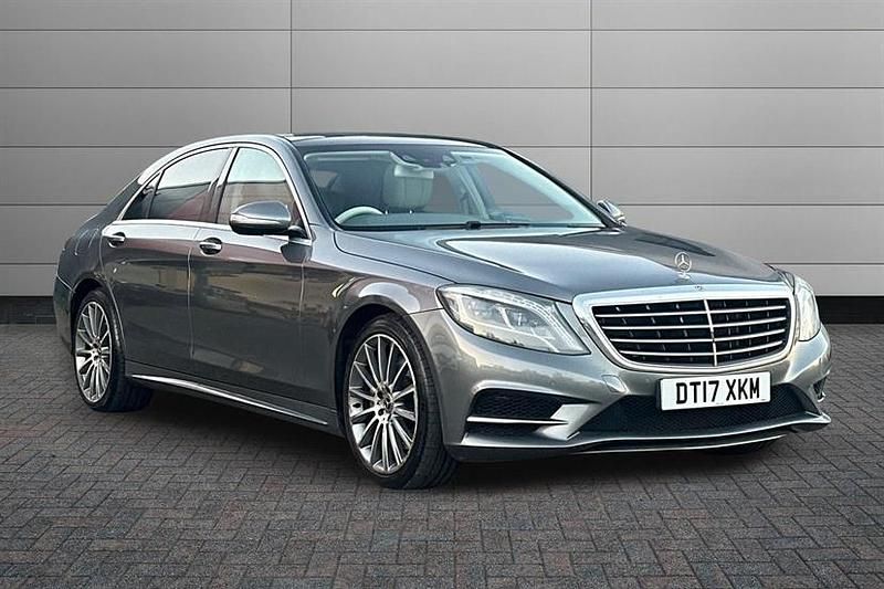 Selenite grey Used 2017 Mercedes S350 AMG line Sedan | £19,990 (Good price) - Image 1/2