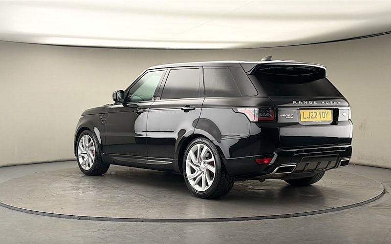 Used Land Rover Range Rover Sport Dynamic 404 HP (297 kW) 2021 Santorini black SUV