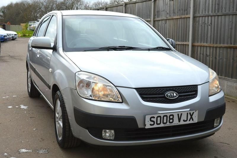 Silver Used 2008 Kia Rio Hatchback | £991 (Fair price) - Image 1/4