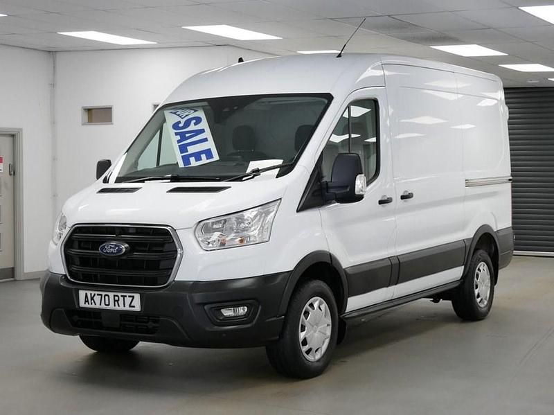 Used Ford Transit Trend 130 HP (95 kW) 2020 White Van