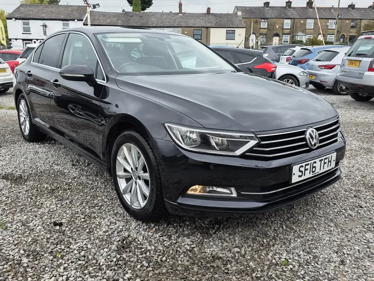 Used VW Passat Business 120 HP (88 kW) 2016 Black Sedan