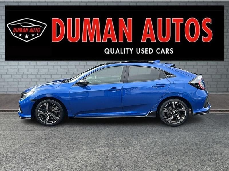 Used Honda Civic Sport Plus 182 HP (133 kW) 2018 Blue Hatchback