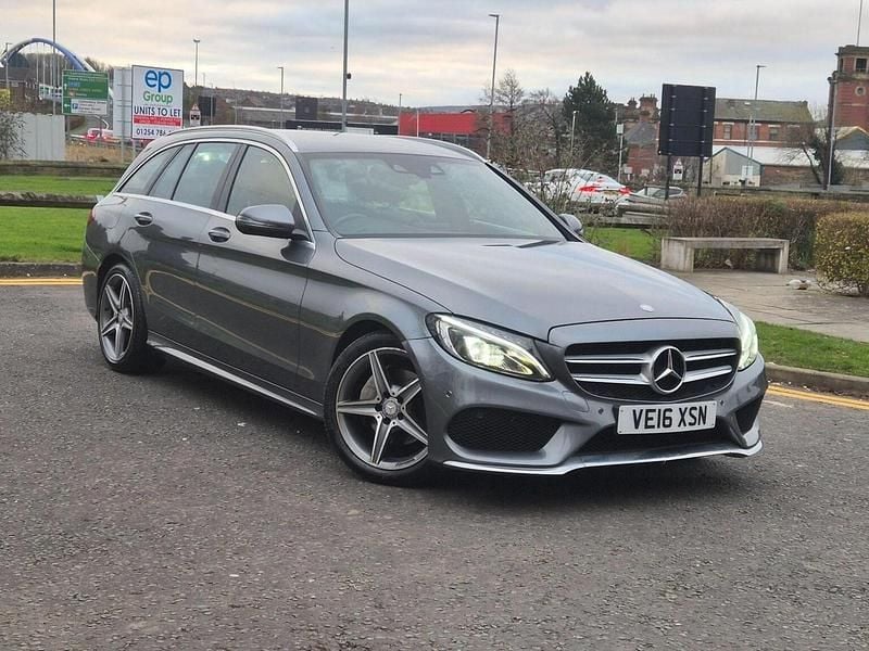 Used Mercedes C220 AMG line 2016 Grey Estate