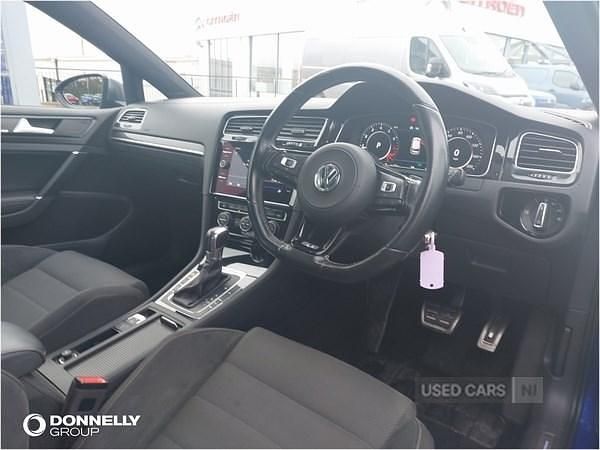 Used VW Golf VII R 300 HP (220 kW) 2019 Blue Hatchback