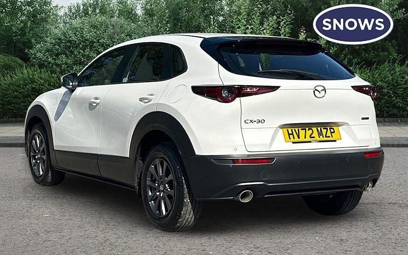 Gebraucht Mazda CX-30 186 PS (136 kW) 2022 Weiß SUV