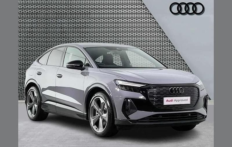 New Audi Q4 e-tron Black Edition 206 kW (281 HP) 2026 Grey SUV