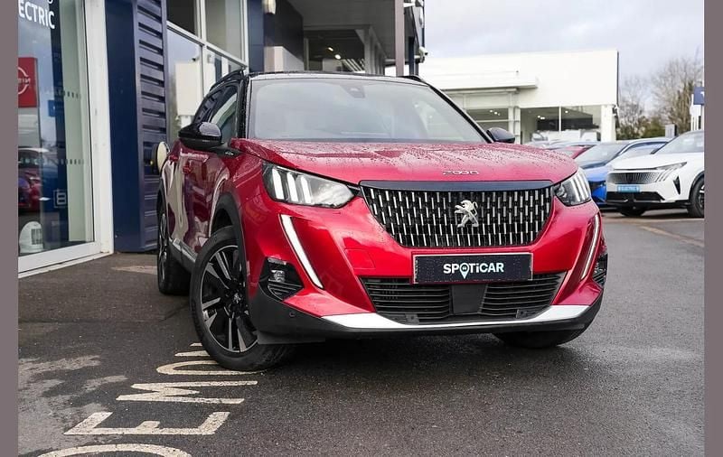 Red Used 2021 Peugeot 2008 GT-line SUV | £12,733 (Good price) - Image 1/4