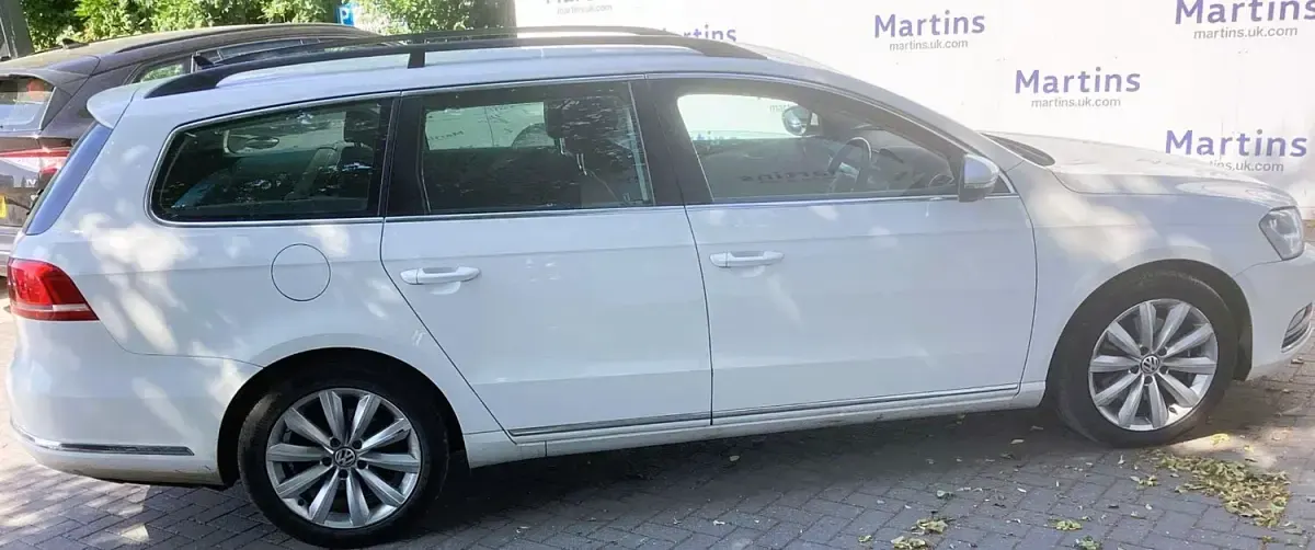 Used VW Passat Highline 2013 White Estate