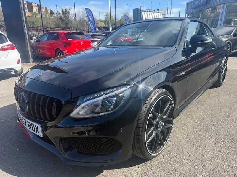 Begagnad Mercedes C43 AMG 2017 Svart Cab