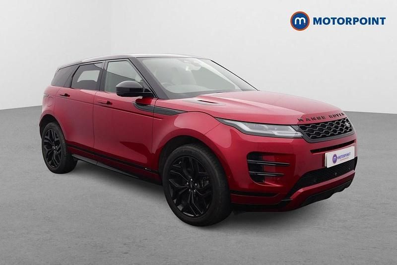 Used Land Rover Range Rover evoque SE Dynamic 2021 Red SUV