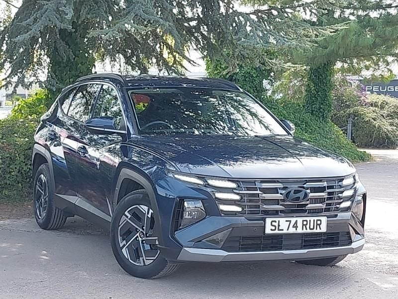 Blue Used 2024 Hyundai Tucson Advanced SUV | £23,998 (Good price) - Image 1/4